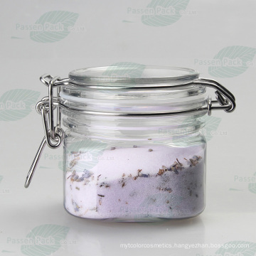 Pet Plastic Airtight Jar with Stainless Steel Lock Buckle (PPC-30)